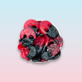 Sugar-Free Raspberry Licorice Skulls