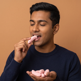 Foamy Sour Strawberries