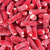 Mini Sour Strawberry Logs