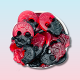 Sugar-Free Raspberry Licorice Skulls
